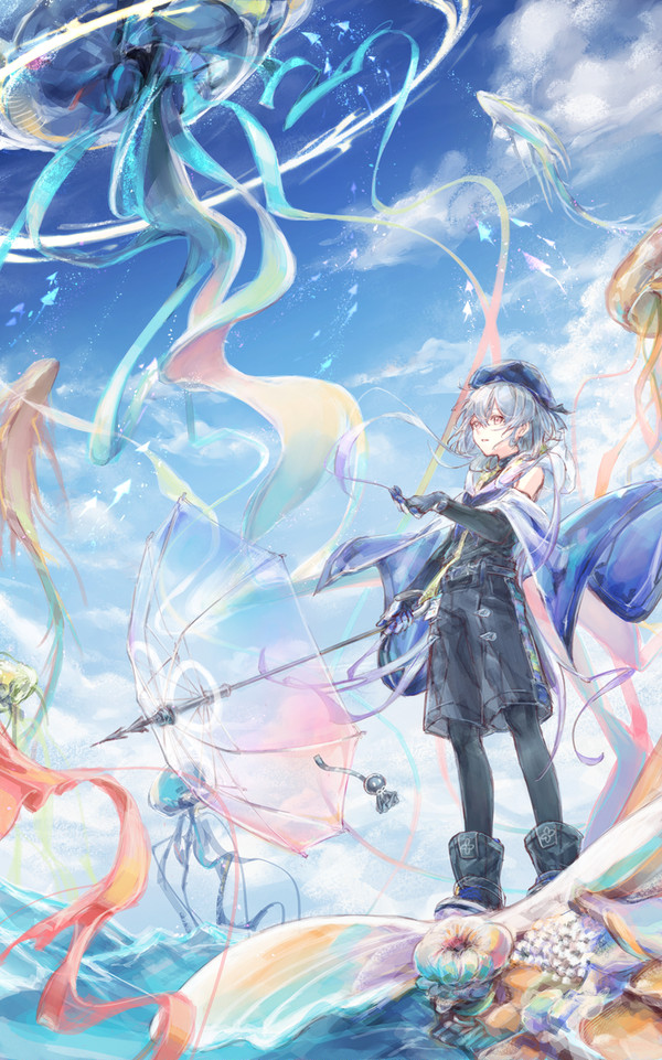 如星空般深藍
