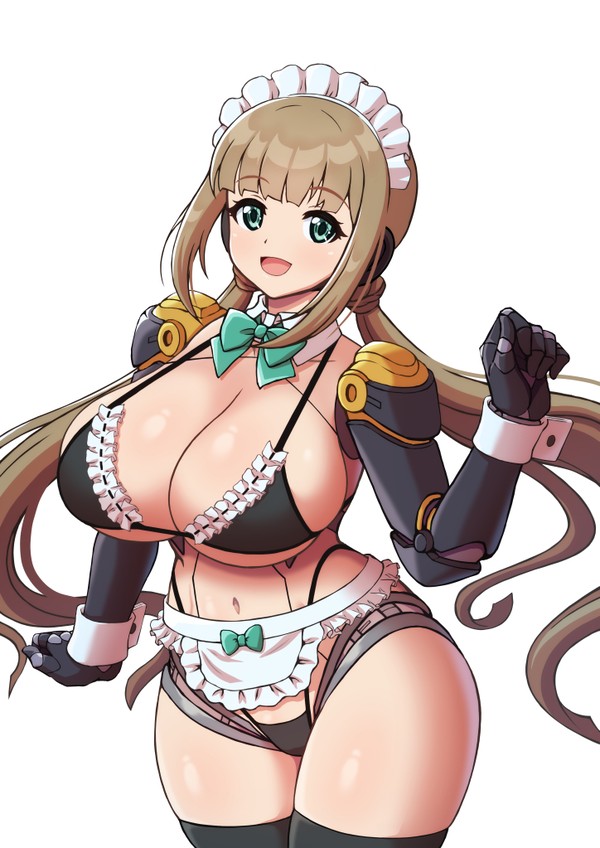 メイドビキニのヌルさん