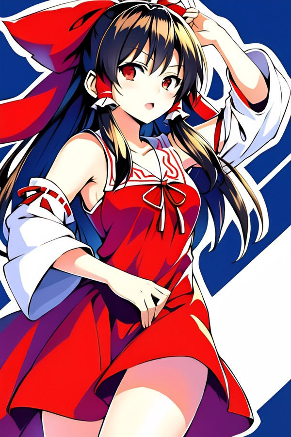 AI作博麗霊夢