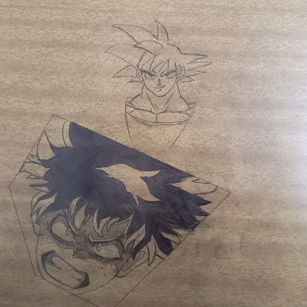 ジャンプキャラ描いてみた。