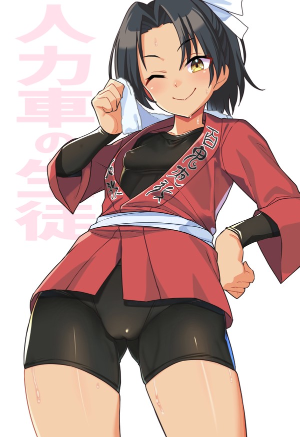人力車の生徒さん