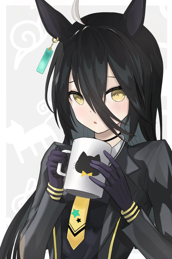 「そんなに見つめられても困ります…///｣