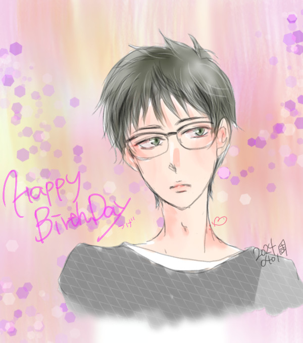 柘植、誕生日おめでとうございます！