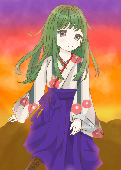 夕焼けとNo.1