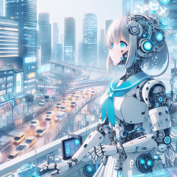 Chica Robot IA