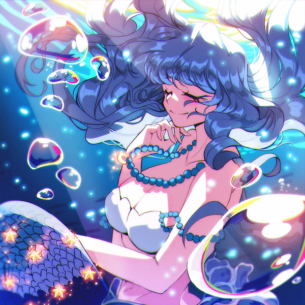 人魚の女の子