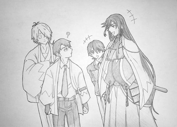 ゲ謎と刀のクロスオーバー