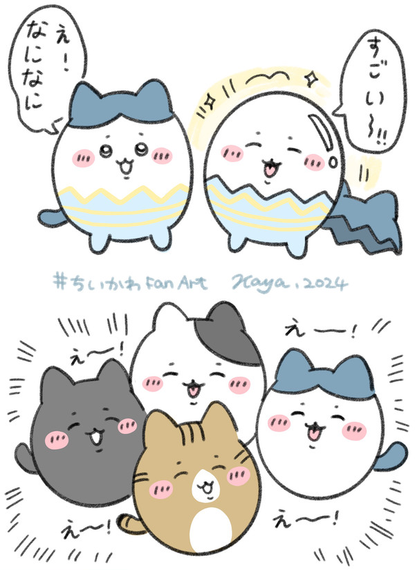 ハチワレ🥚
