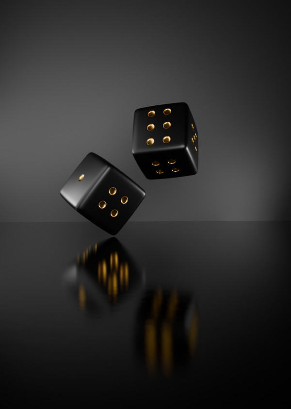 Black Dice I 黒のサイコロ