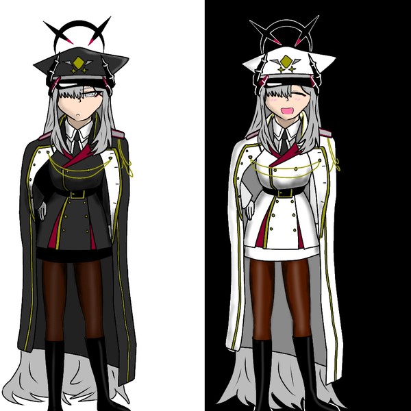 黒マコト　白マコト