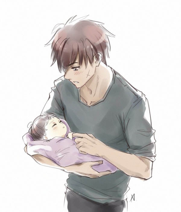 Little Nami and her father