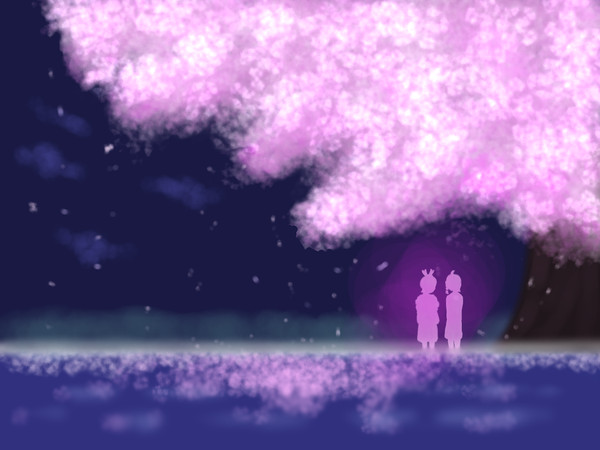 桜エフェクトみたい