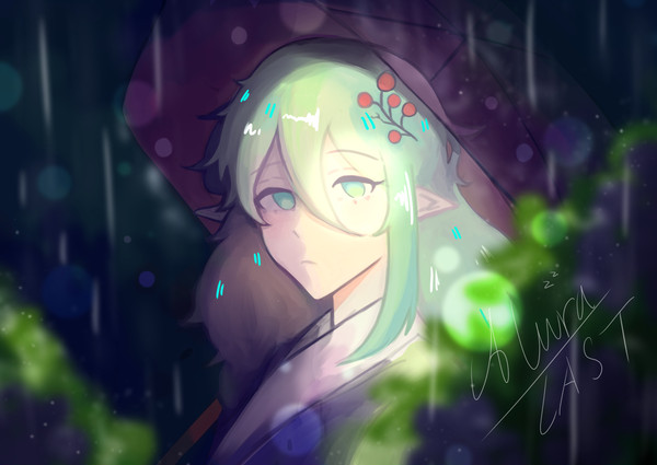 A Rainy Day 🐸