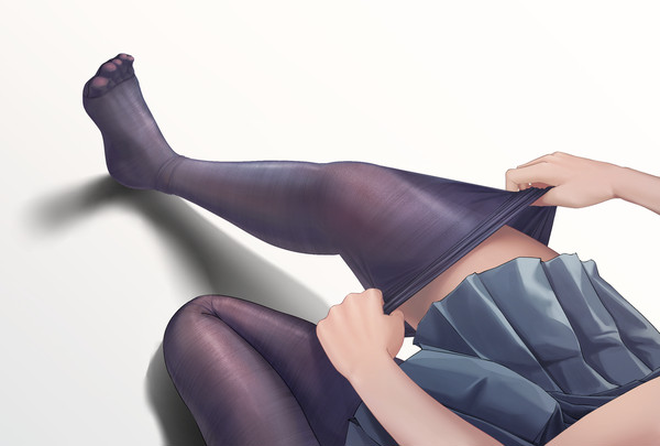 穿袜子