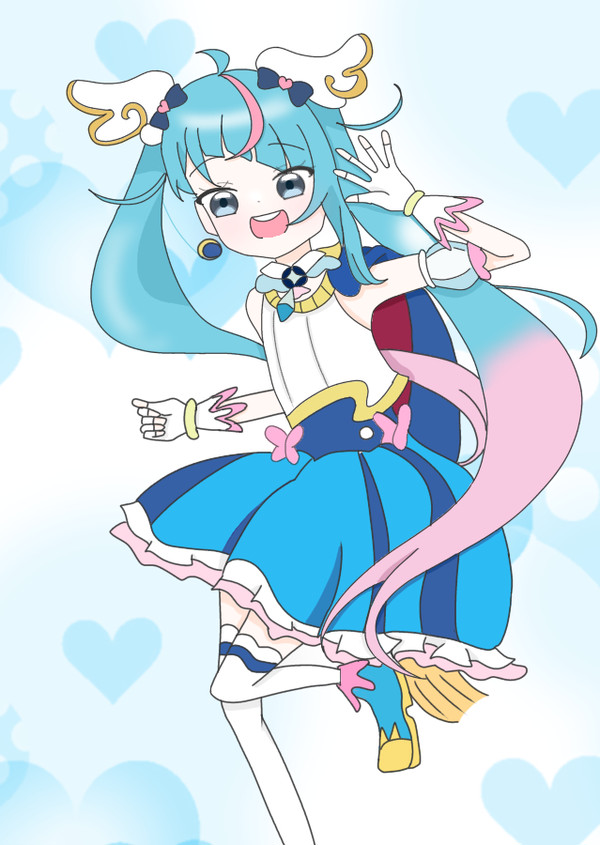 無限にひろがる青い空!