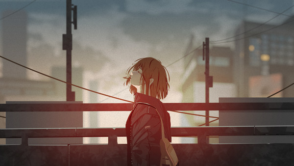 The girl