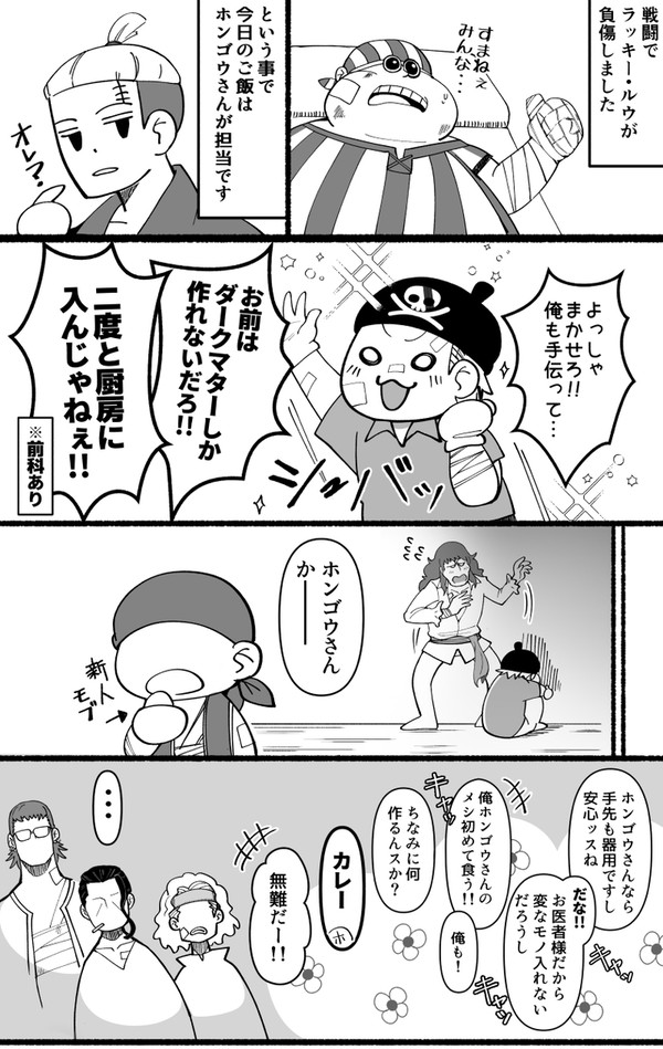ホンゴウさんが料理をする話