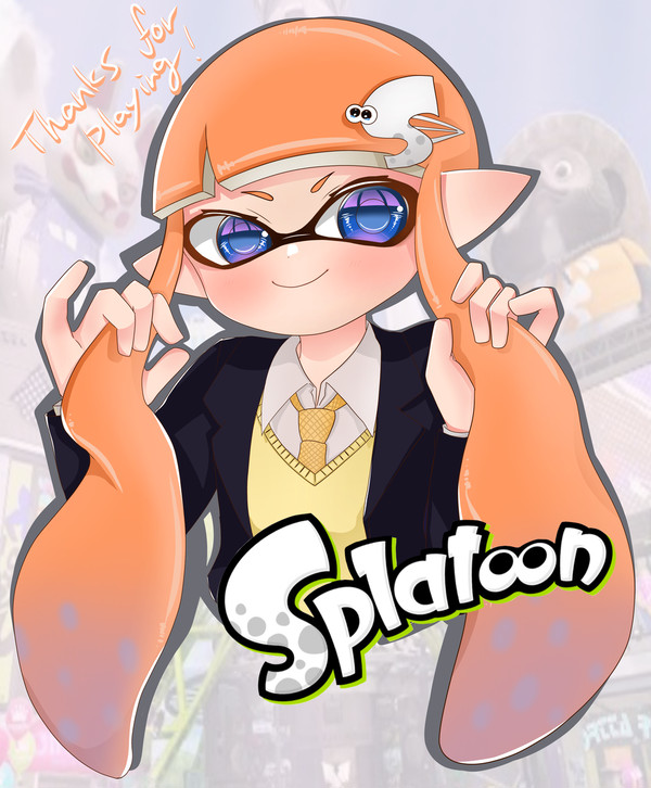 初代スプラトゥーンのキルハのいかちゃん