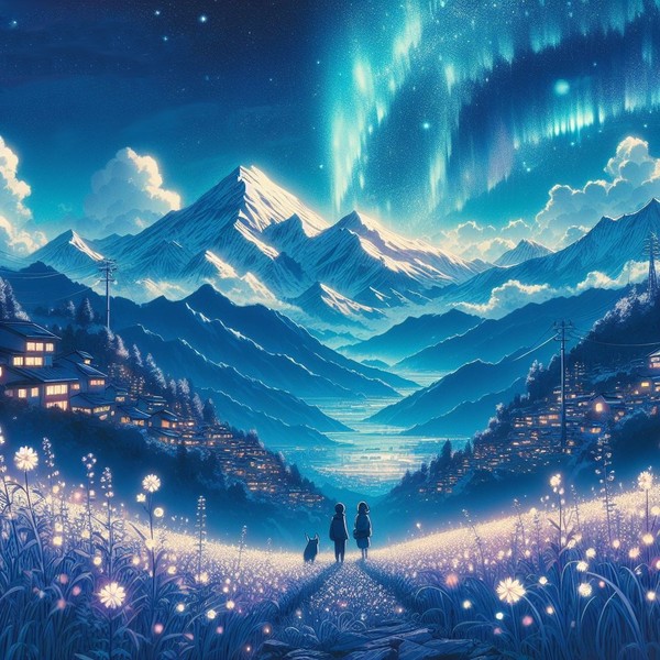 Fantasy journey on the hill
