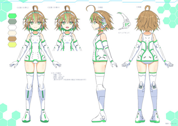 【SKIMA】　「オリキャラの三面図」
