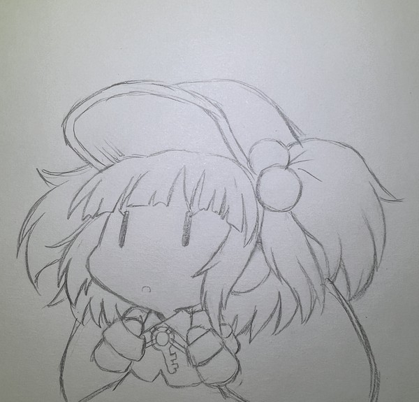 盟友が来るのを心待ちにしているにとり