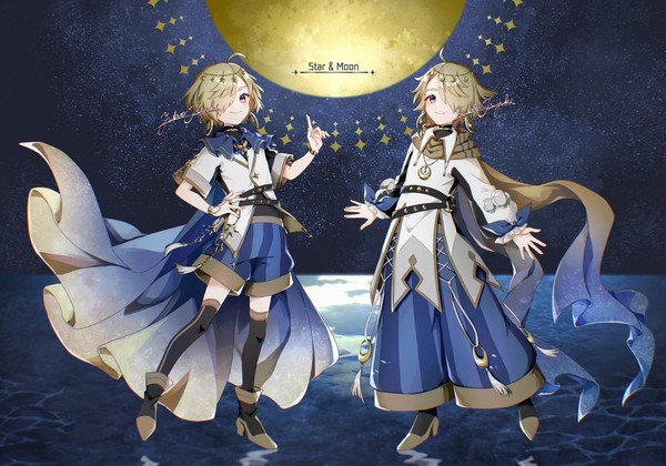 星と月の双子