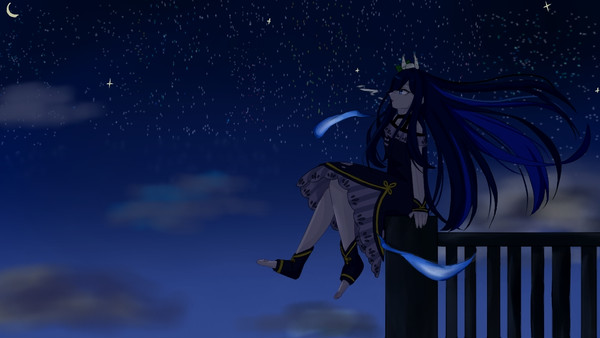 夜中