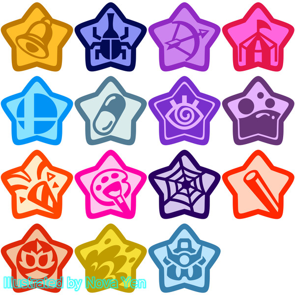 星のカービィコピー能力アイコン（Wii以降スタイル） その3