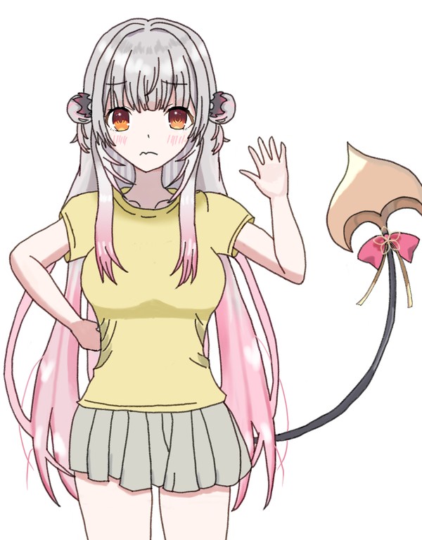 日常服verパトラちゃんを描きました。