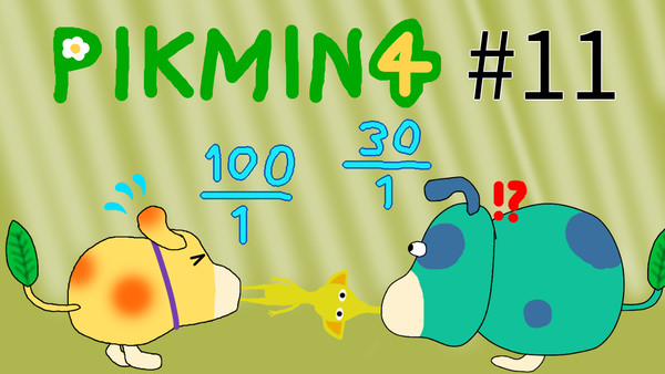 0023.稲莉ｻﾏのピクミン4配信用サムネイラスト #011