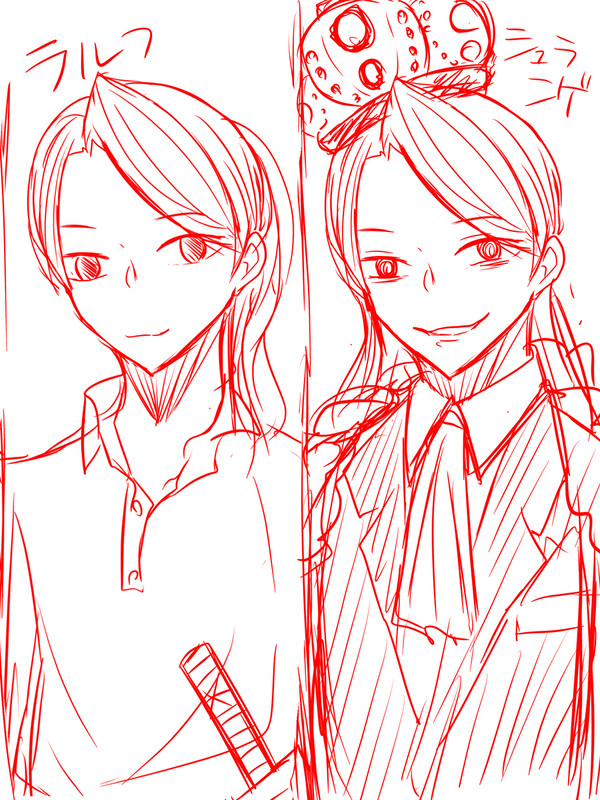 ざっくりキャラデザまとめ