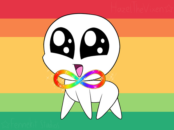 Autism Pride Creature [Fanart]