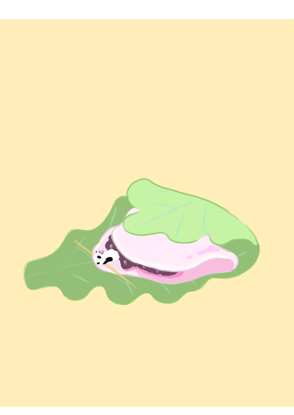 パンダ、ねる