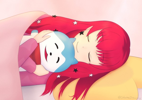 a sleepy Yunaka 💖💤