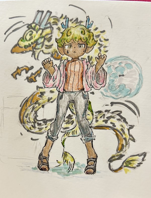 年始の落書き