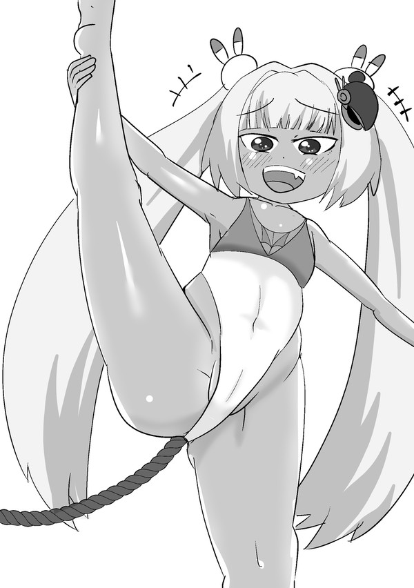 ダァクちゃんスケベ落書き