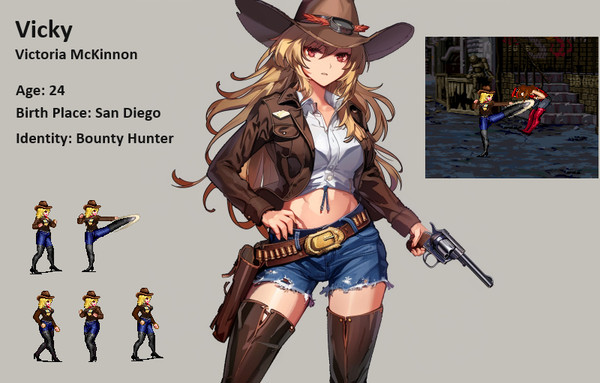 New player character