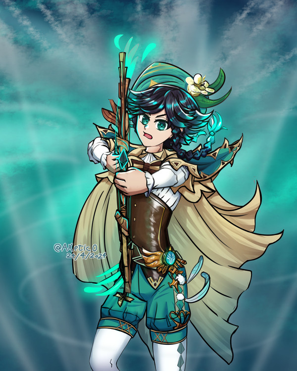 Venti The Anemo Archon - POV