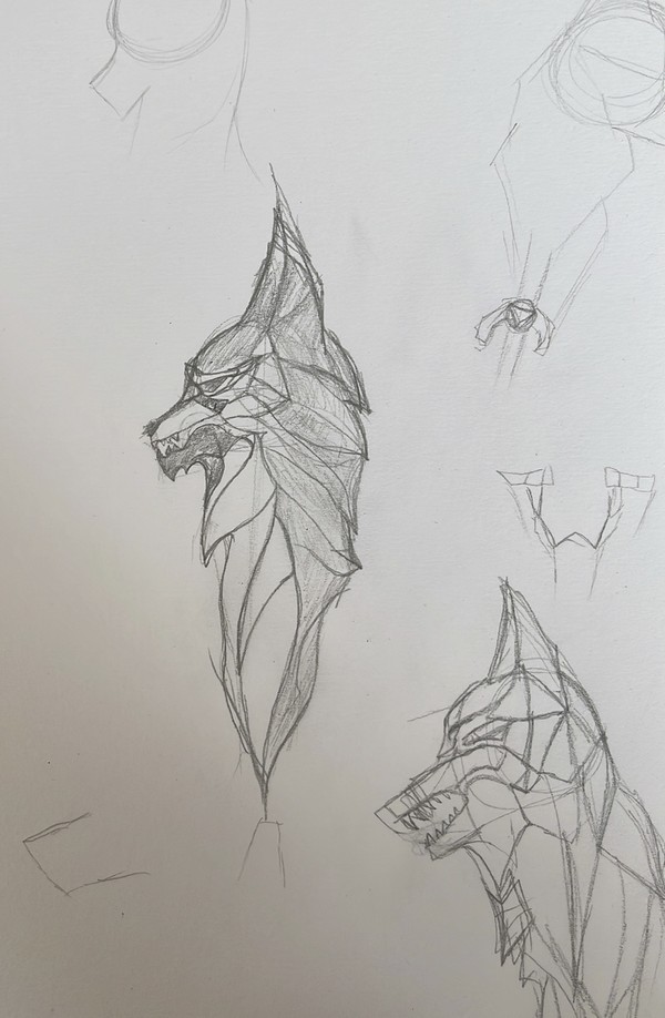 Hand sketch tattoo ideas