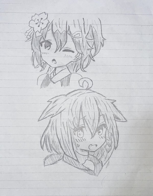 息抜き(模写絵)
