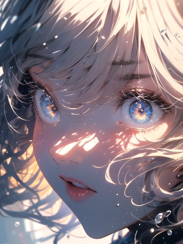 The universe in the eyes