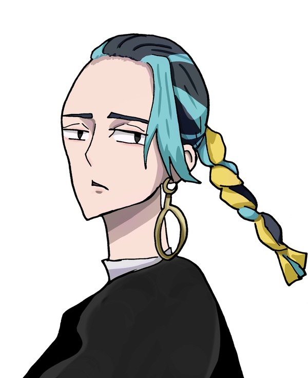 初描き