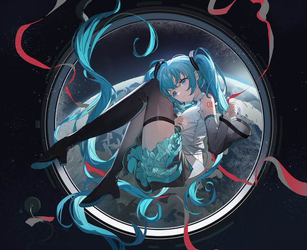 宇宙,miku