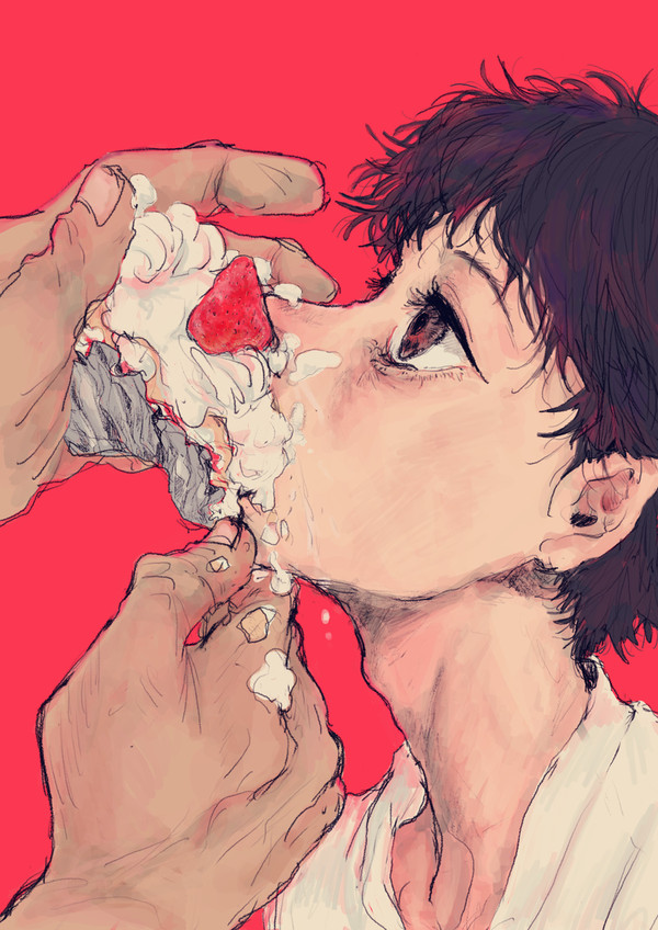 詰める