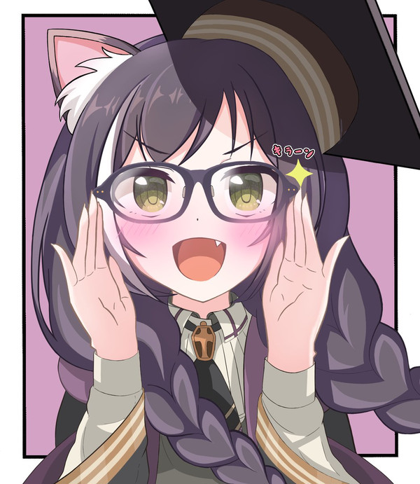編入生キャルちゃんのドヤ顔