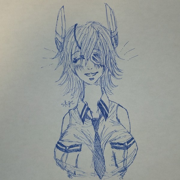 にっこりしてくれる 天龍ちゃん