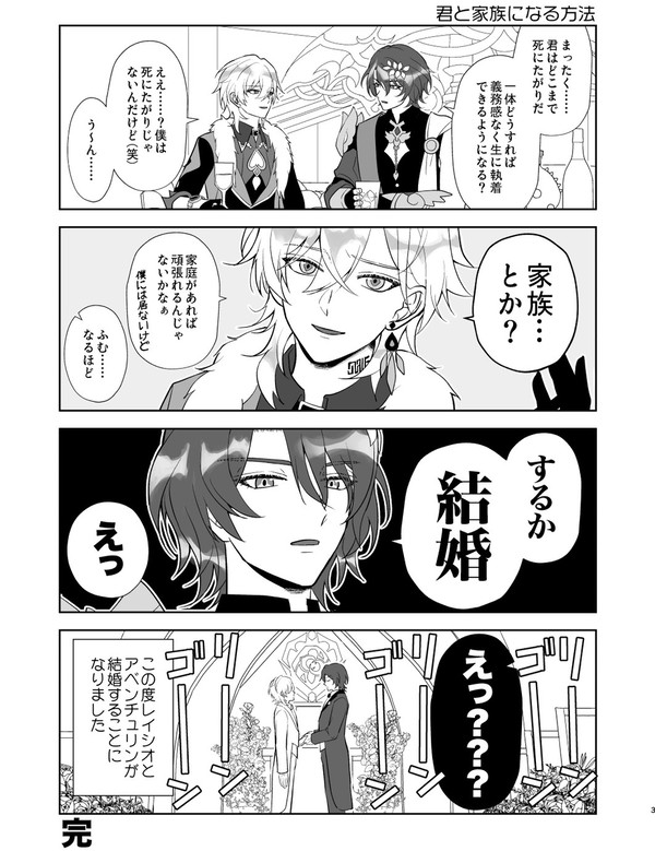 レイチュリが結婚する話