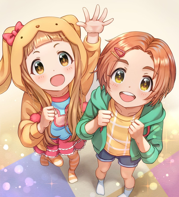 仁奈ちゃんと薫ちゃん