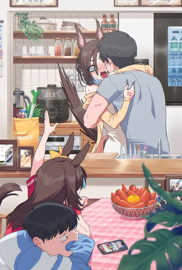 ママ、そろそろご飯を食べたいんだけど。