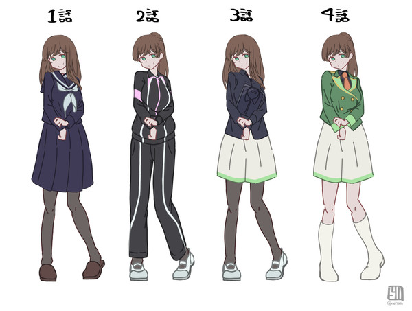 ユーフォ3期4話の絵まとめ